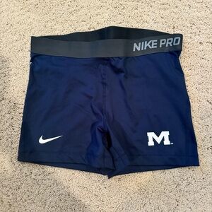 Nike Pro Navy Blue Shorts